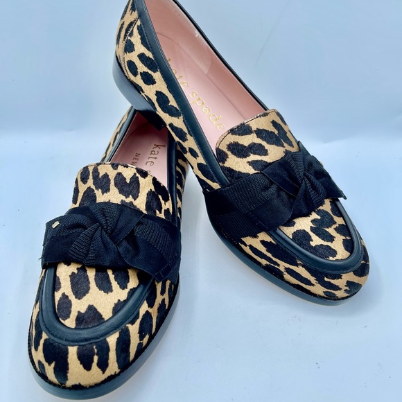 BN Kate Spade Leopard Print Norah Flats 10B - Picture 1 of 14
